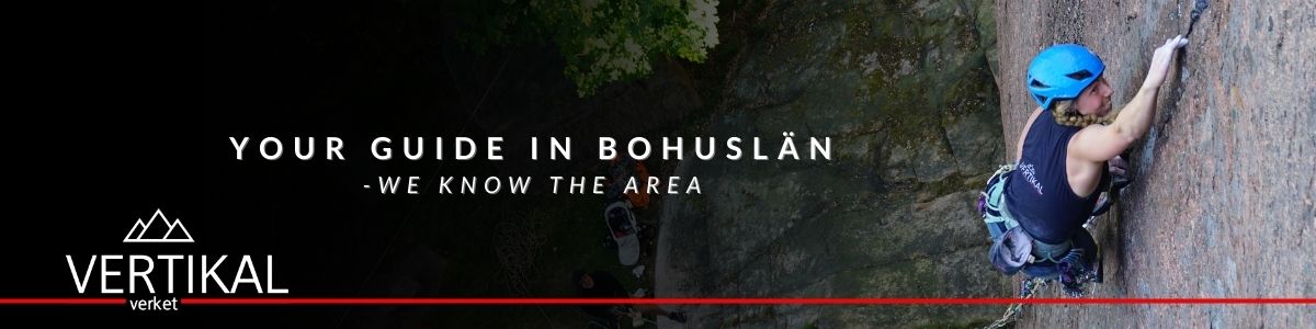 Climbing courses, guiding, based in Bohuslan, Sweden